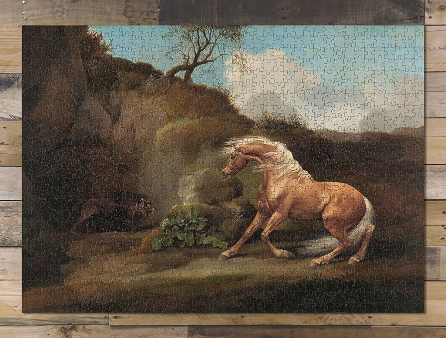 Amazon | 1000ピース - 博物館絵画 - ジグソーパズル - 1762年